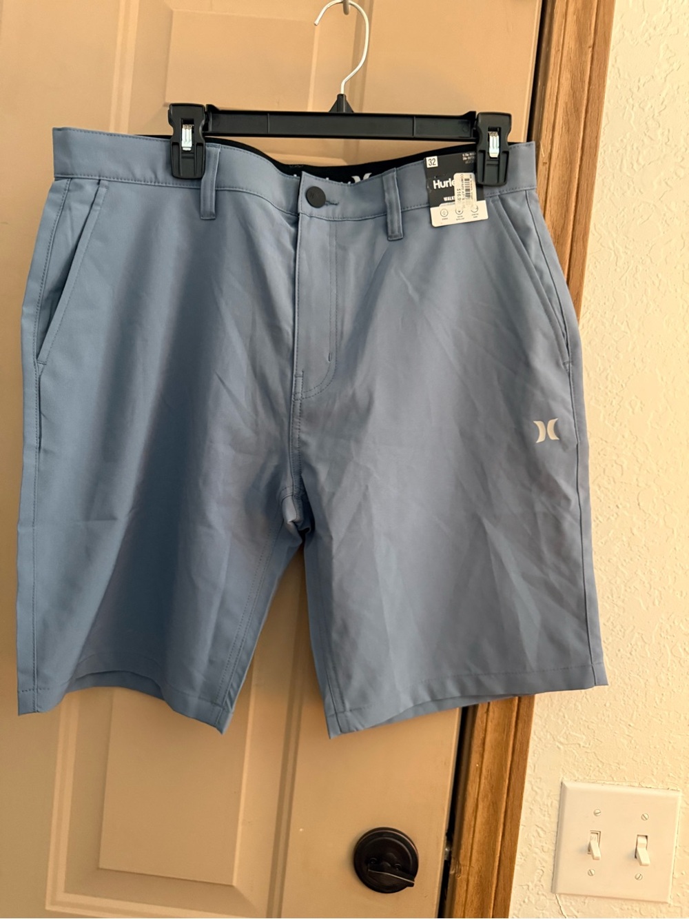Hurley Blue Men's Hybrid Performance Shorts